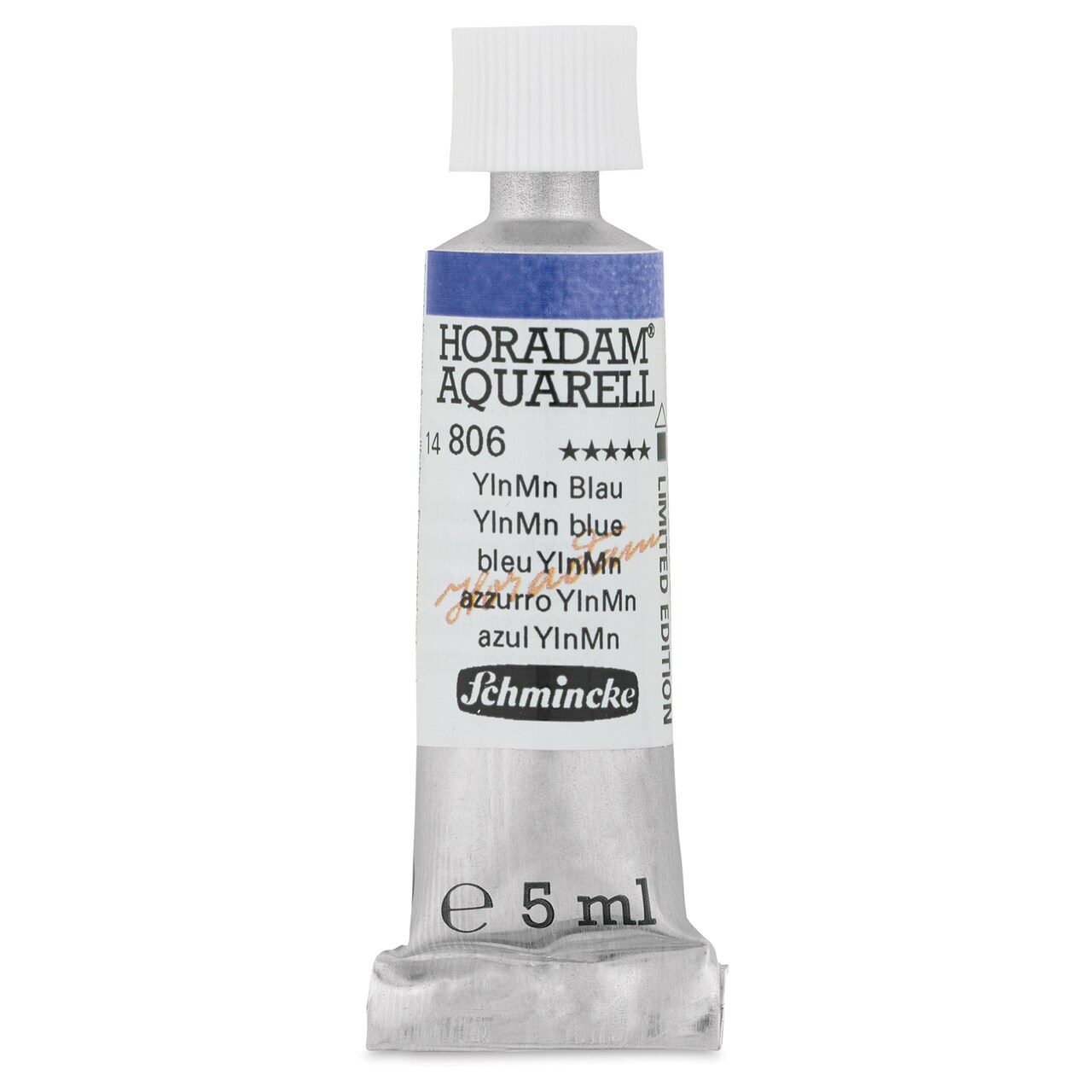 Schmincke Horadam Aquarell Artist Watercolor - YInMn Blue, 5 ml tube